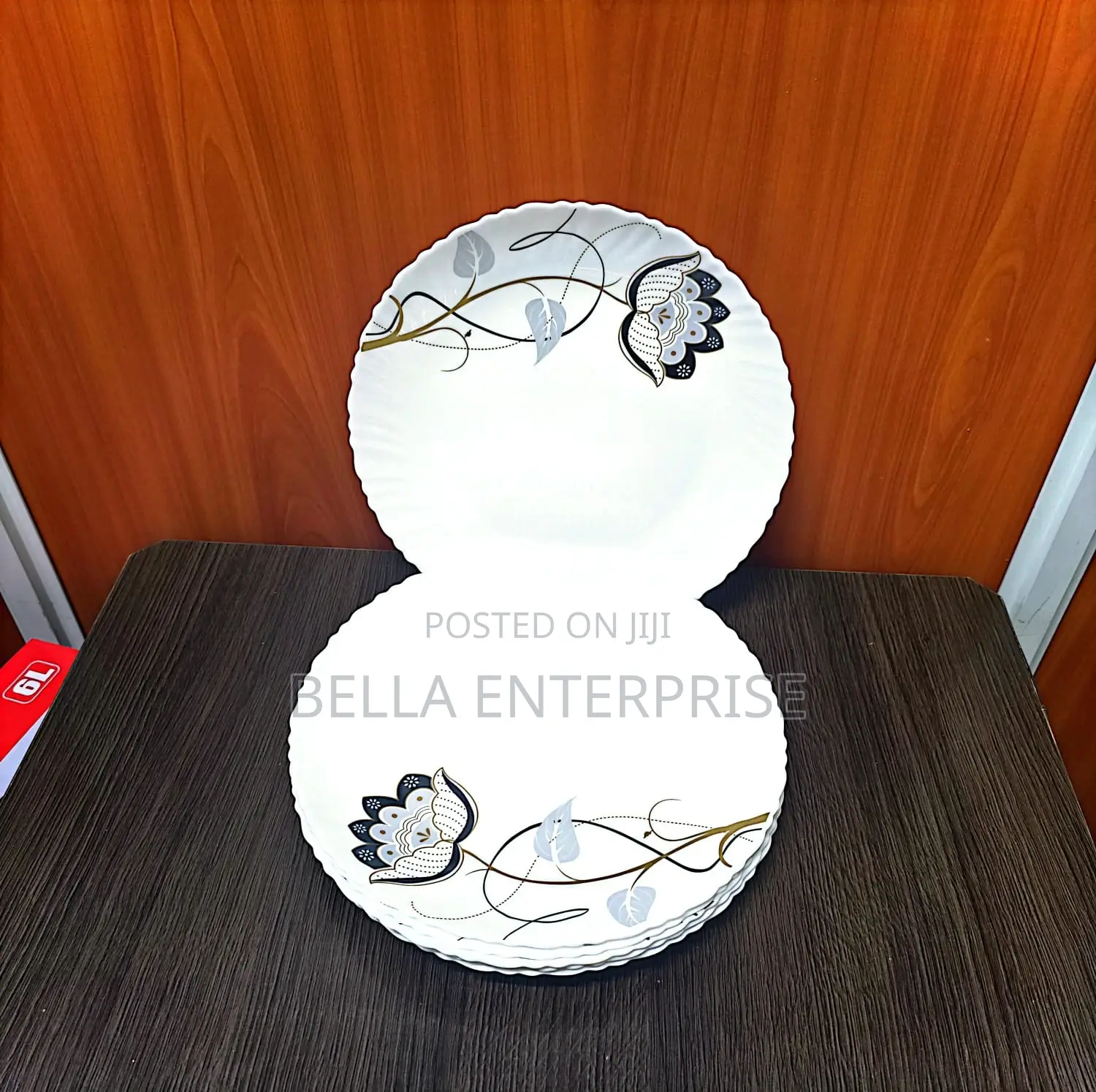 6pcs Dinner Ceramic Plates 10 Ich