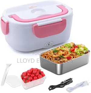 Electric Lunch Box With Metalic Liner