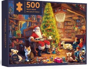 Consider Our 500 PCS Christmas Jigsaw Puzzles