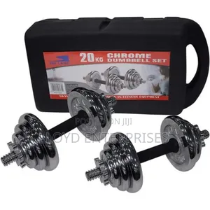 20kg Chrome Dumbells