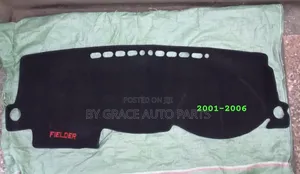 Fielder Black Branded Dashboard Cover