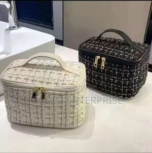 Tweed Luxury Cosmetic Bag Organizer