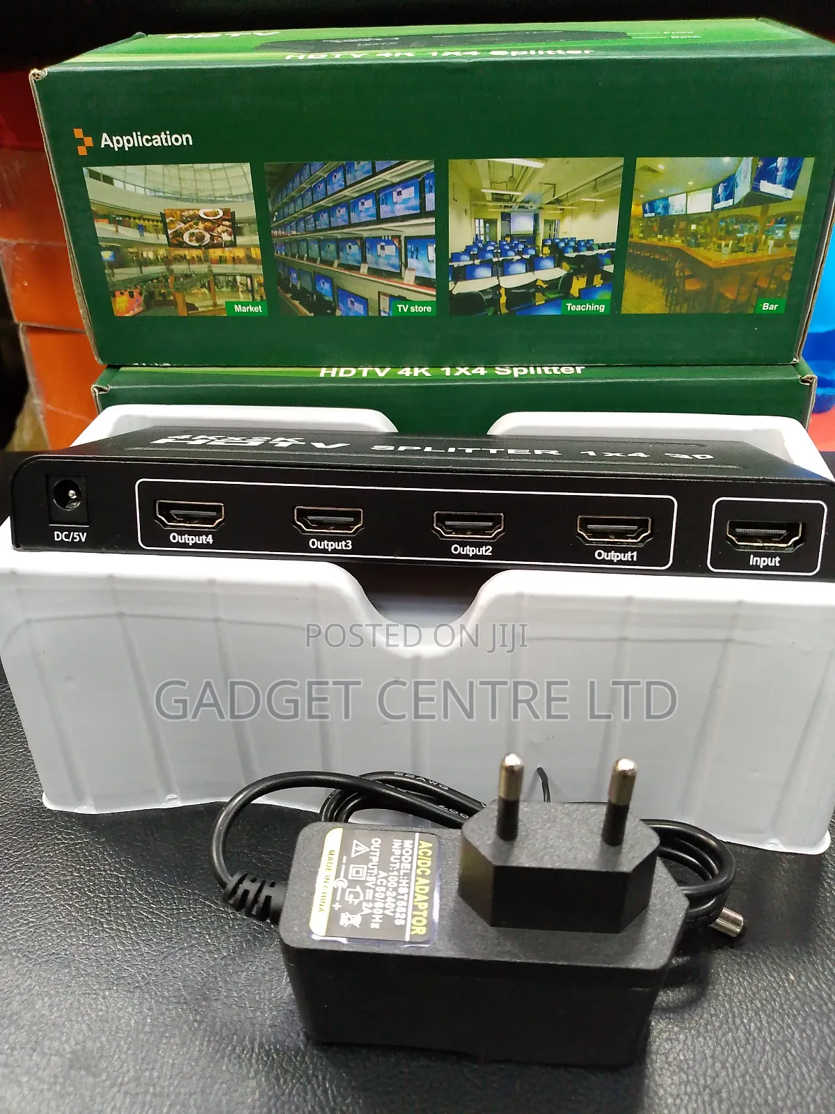 Hdmi Splitter 4way Green