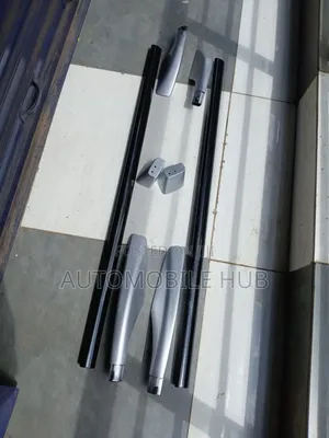 Black Silver Roof Rails | Stylish Car Upgrade | Automobile Hub