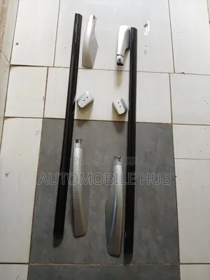 Black Silver Roof Rails for Cars | Easy Install | Automobile Hub