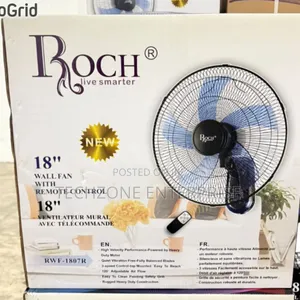 Roch Wall Fan 18" With Heavy Duty Motor 