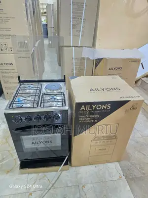 Ailyons 3+1 Cooker
Size: 60 by 60
Electric Oven