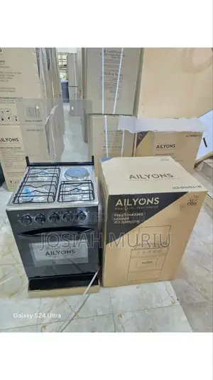 Ailyons 3+1 Full-Size Cooker With Electric Oven – 60 by 60