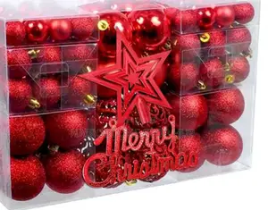 Ornaments for Christmas Tree 102pcs