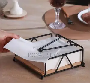 Metallic Serviette Holder