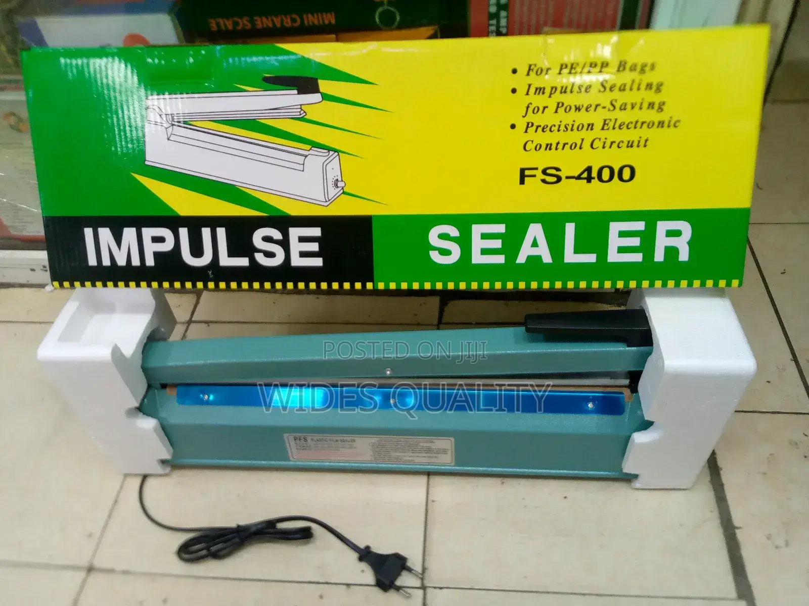 Heat Impulse Sealer Machine 400 Mm