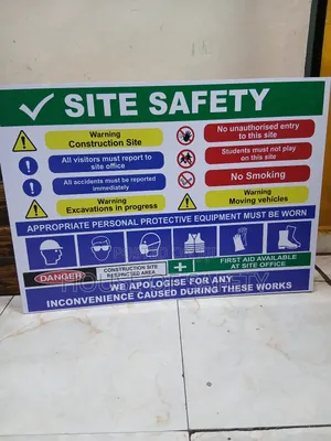Prohibition Safety Signages A1
