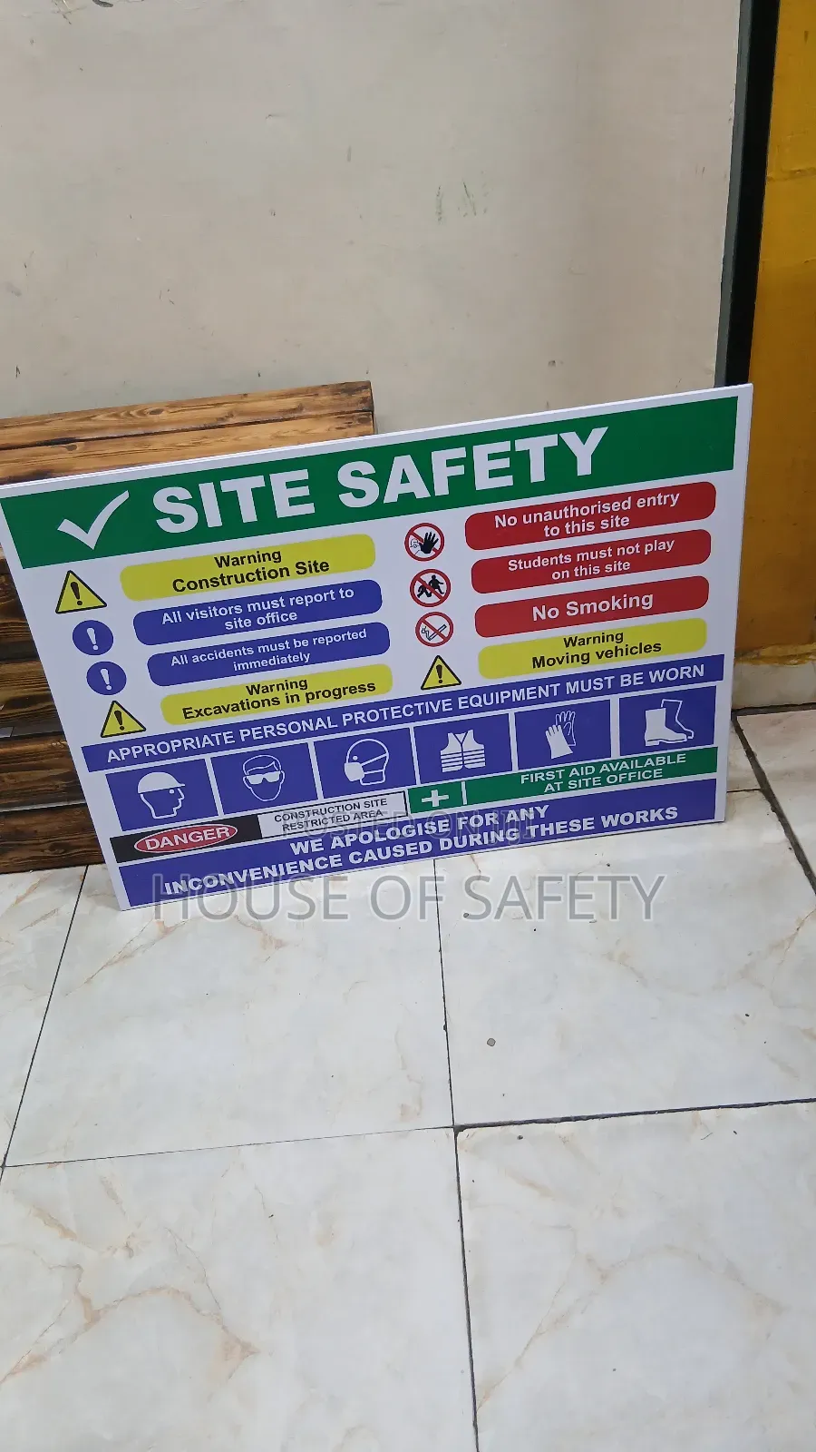 Prohibition Safety Signages A1