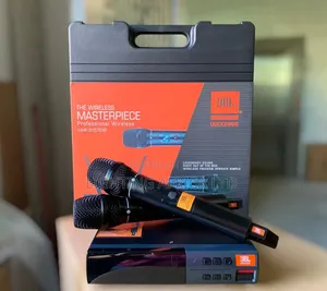 New JBL Digital Uhf Vocal Dual Wireless Microphone Master Piece