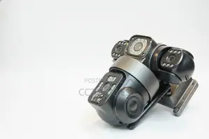 Outdoor CCTV Camera Triple Lens With Triple Screen View ,4g Simcard.