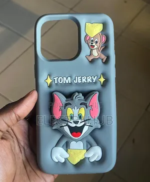 Tom and Jerry iPhone 14/15 Pro Max Stylish Silicone Case