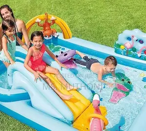 Inflatable Water Playground for Children.
