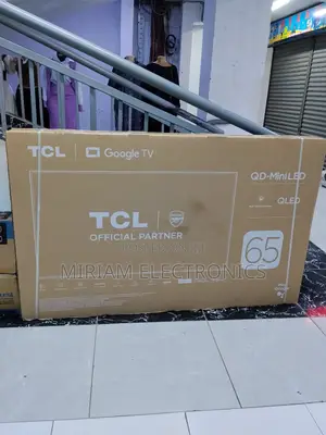 TCL 65" Premium Qd Miniled Google Tv