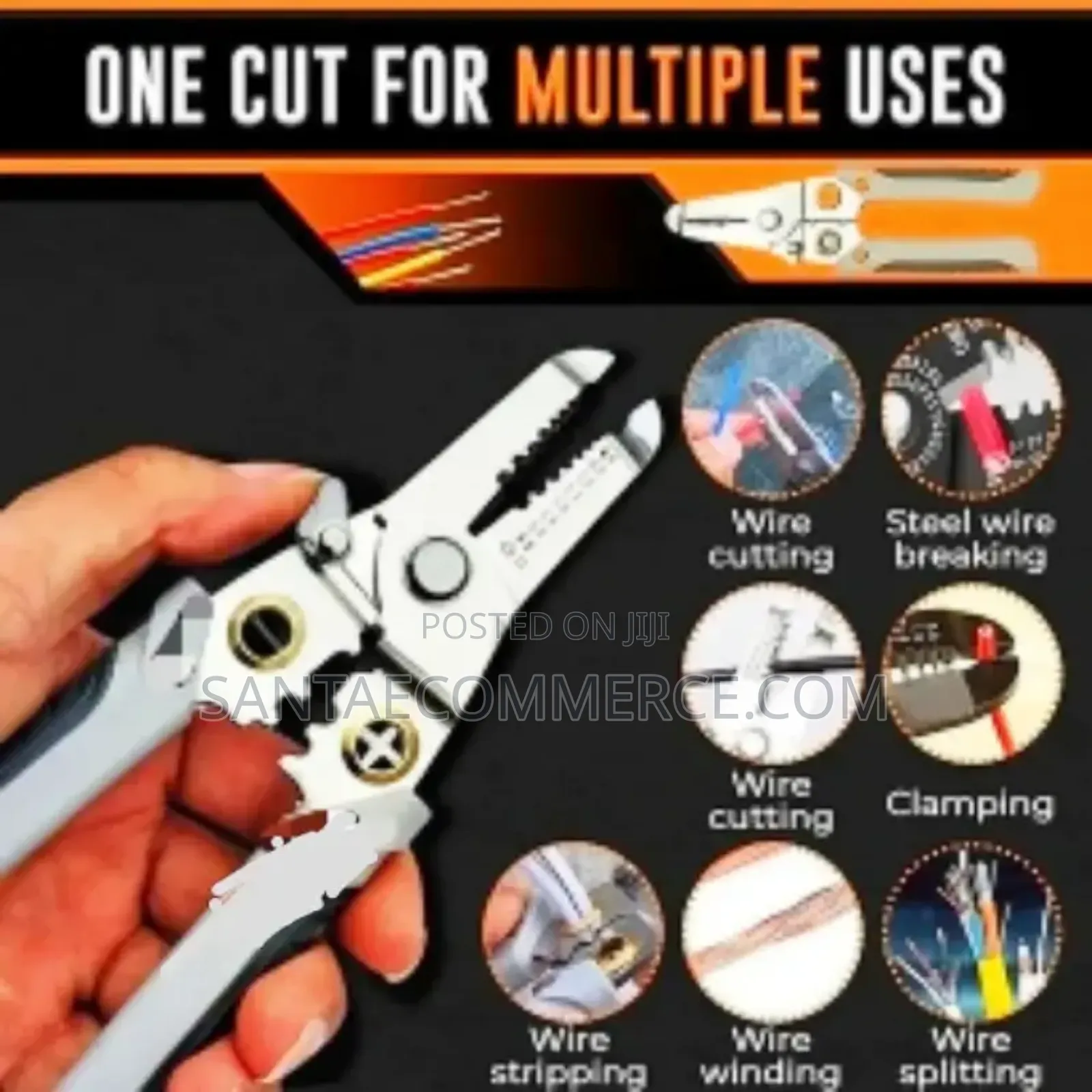Multi-Functional Stripping Pliers