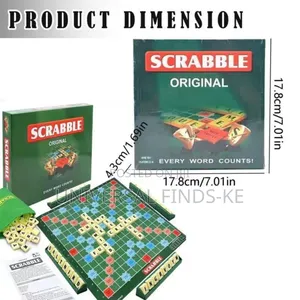 Original Scrabble Word Game –Medium Size