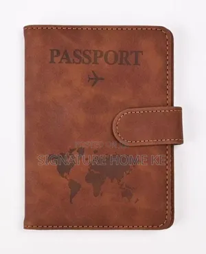 Leather Passport Holder Wallet
