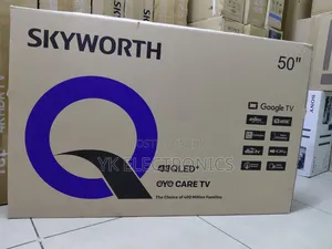 Skyworth 50q6500 50inch Qled Smart TV Uhd Google TV Frameless