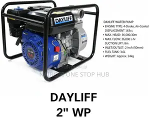 Dayliff 2" Wp Petrol Water Pump. 24kgs