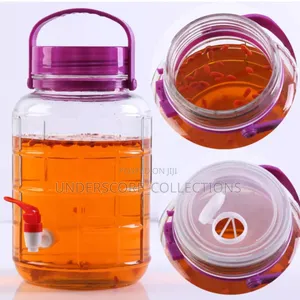 *4l Quality Heavy Duty Glass Jar With a Tap