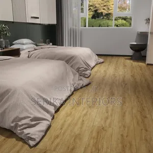 Bedroom Mkeka Ya Mbao Environmental Friendly Vynil Flooring PVC