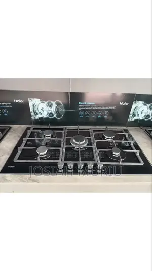 Haier 75cm Gas Hob – 5-Burner High-Efficiency Cooker