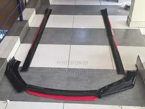 Car Body Kit – Universal Lip + Side Skirts Full Set