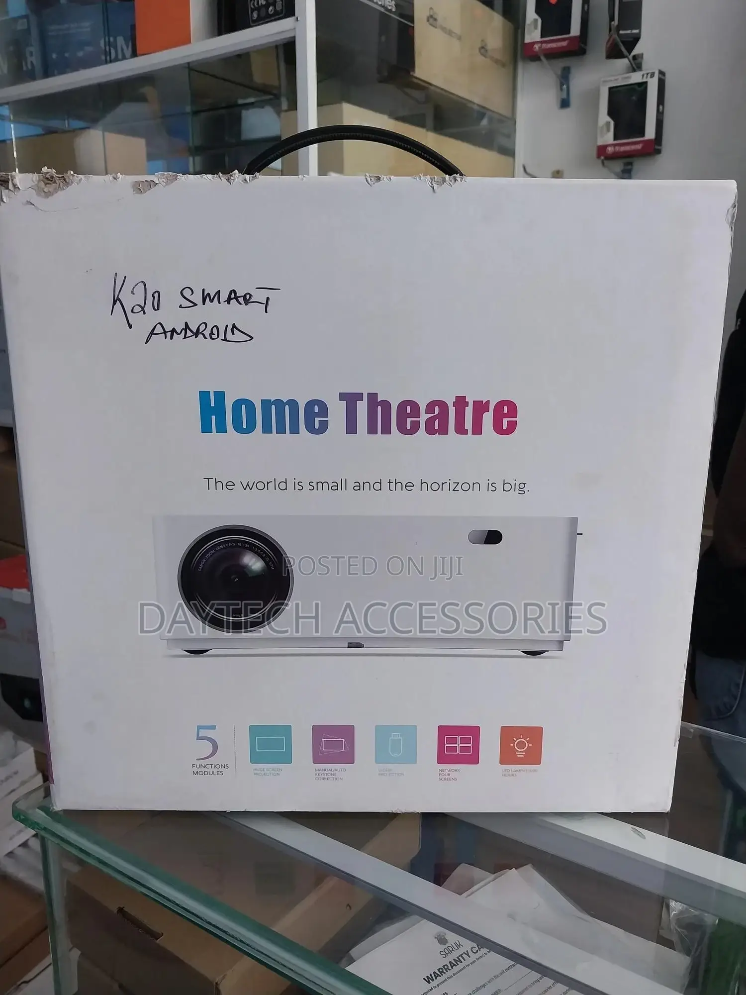 Byintek Smart Android Projector.