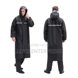 Heavy Adult Rain Coat With Cap