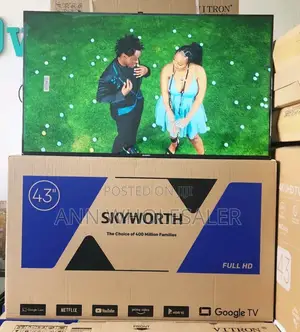 Skyworth 43 Inch Smart Android Google Tv 43e3500g