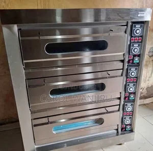 3 Dec 6 Tray Commercial Oven