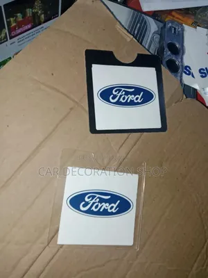 Black or Clear Ford Branded Insurance Sticker Pocket