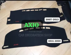 Axio Fabric Branded Different Model Dashboard Cover