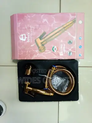 Arabic Shower Head. Bosoni Gold Hand Shower Head