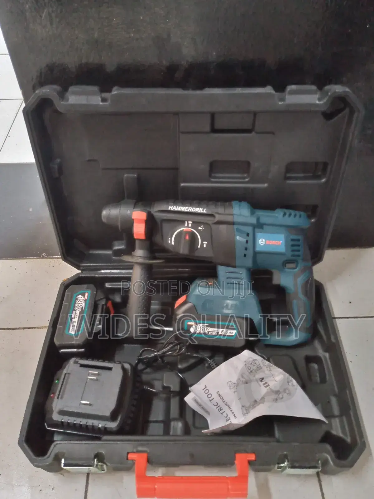 Bosch Rechargeable Rotary Hammer Drill