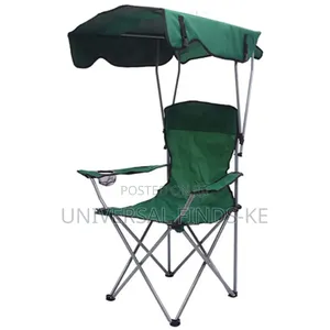 Outdoor Camping Chair With Canopy Has a Top Tent