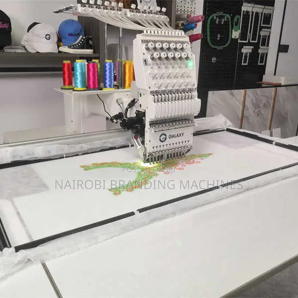 1 Head 12 Needles Computerized Embroidery Machine