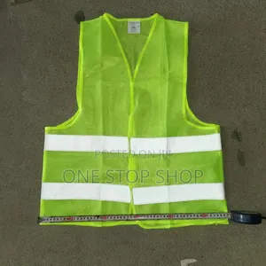 2pcs Luminous Green Warning Reflective Jackets