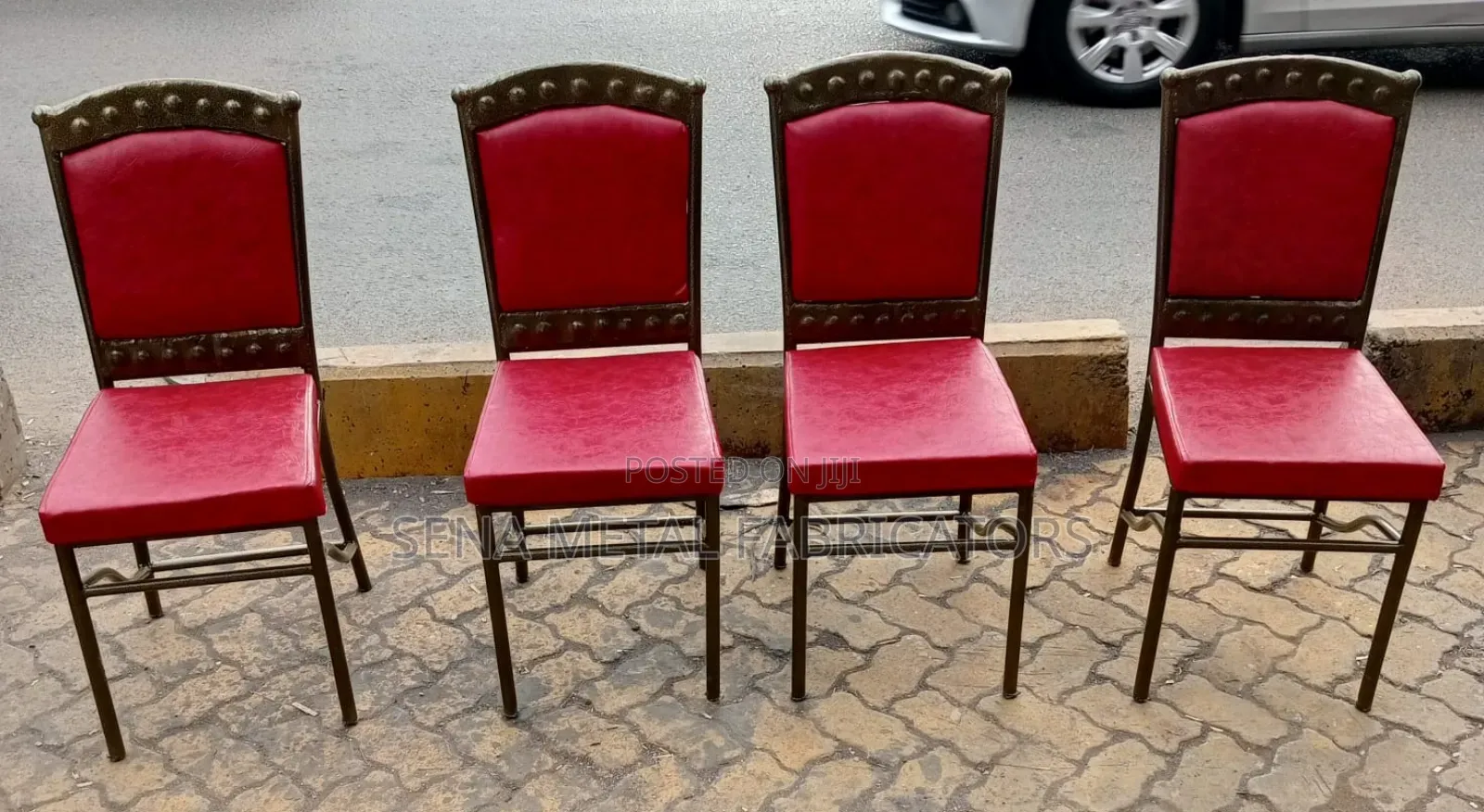 Bar Low Chairs or Restaurant Red Chairs.