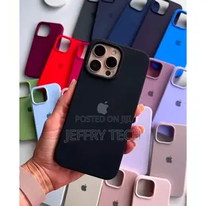 iPhone 12 Pro Max Silicone Phone Case Pouch With Camera Protection