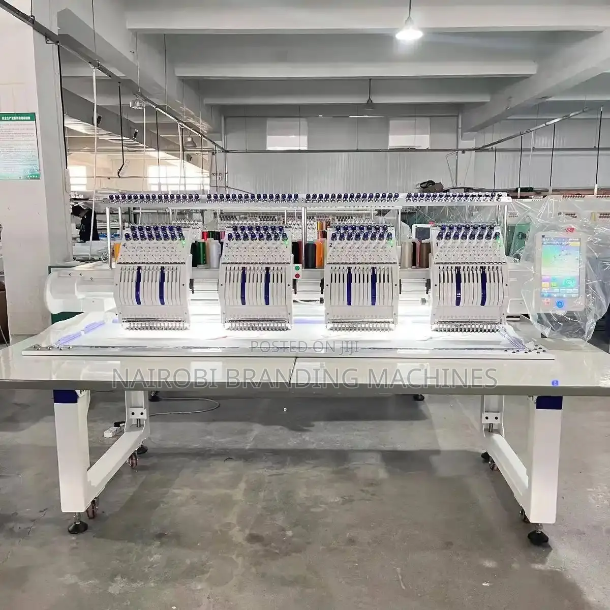 4 Head 12 Needles Embroidery Machine - Haiyifeng