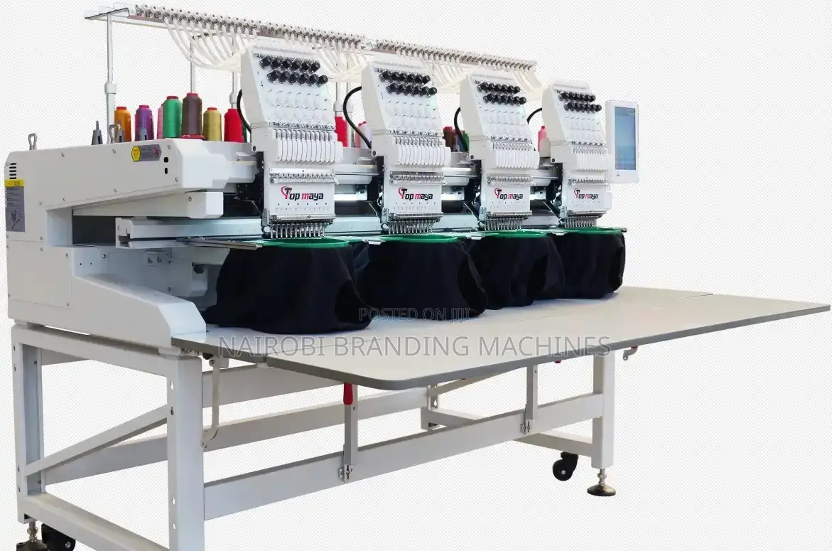 4 Head 12 Needles Embroidery Machine - Haiyifeng