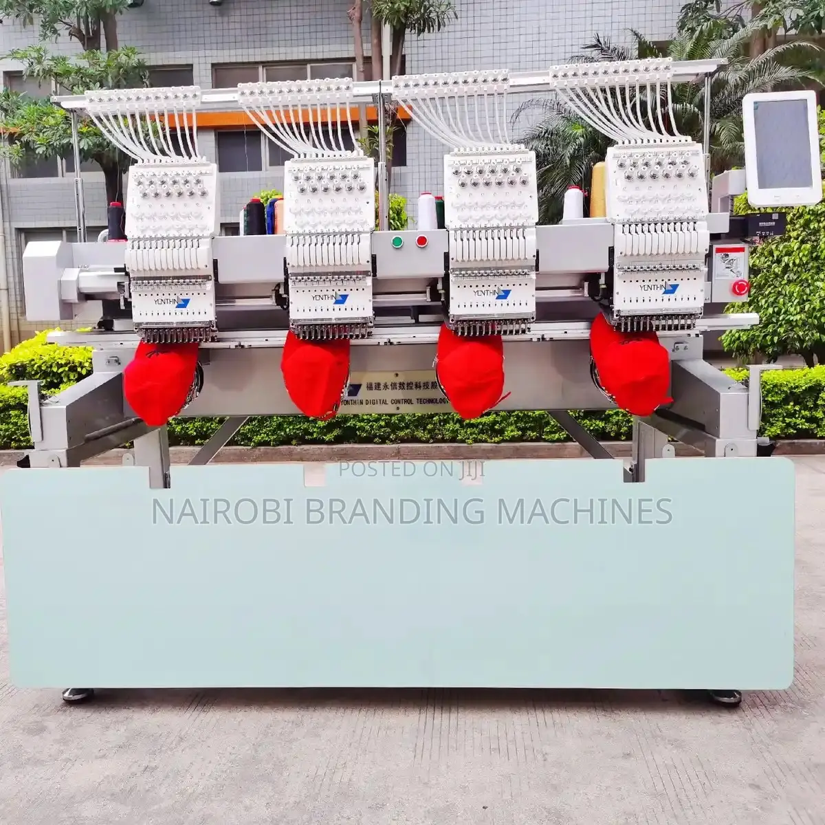 4 Head 12 Needles Embroidery Machine - Haiyifeng