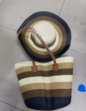 Beach Lady Bag With Matching Hat – Stylish Summer Set