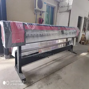 2m Large Format Eco Solvent Inkjet Printing Machine - 2pcs I3200 Heads