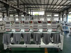 6 Heads Embroidery Machine Dahao A18 All Servo Computer Multi-Needle